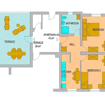 Apartmani Zdrelac Apartament Ždrelac