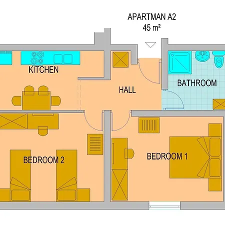 Daire Apartmani Zdrelac Ždrelac